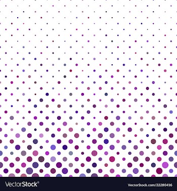 Abstract dot pattern - snowfall background vector image