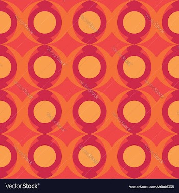 Abstract dotted flat seamless pattern timeless vector image