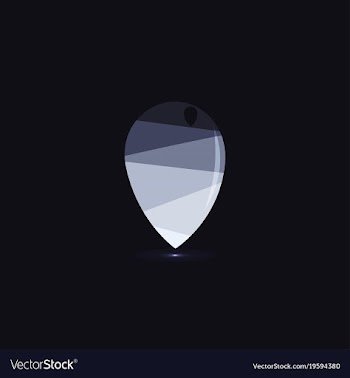 Abstract drop logo vector image
