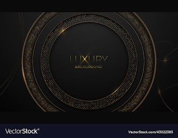 abstract elegant circles background with golden