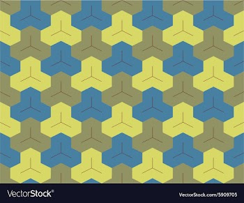 Abstract Ethnic Seamless Geometric Pattern vector image
