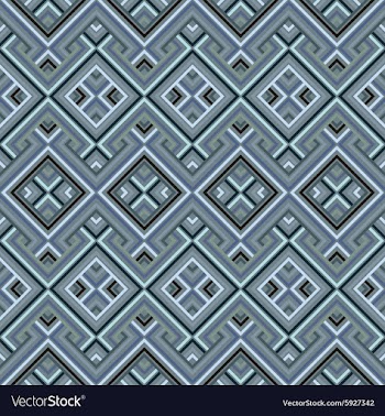 Abstract Ethnic Seamless Geometric Pattern vector image