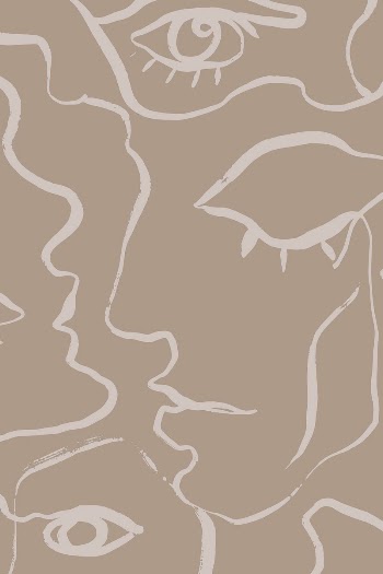 Abstract face background, beige aesthetic | Free Photo - rawpixel