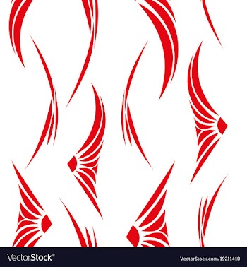 Abstract fashion design print pattern vector image