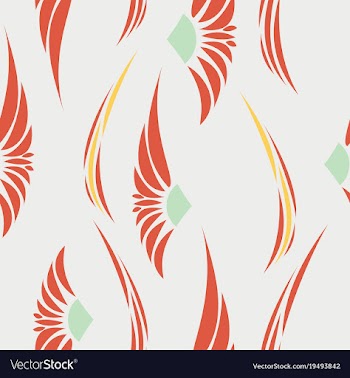 Abstract fashion design print pattern vector image