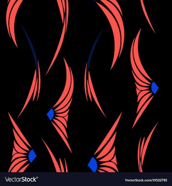 Abstract fashion design print pattern vector image