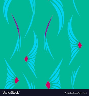 Abstract fashion design print pattern vector image