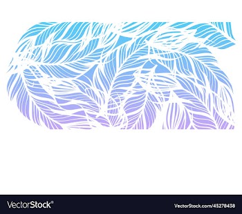 abstract feathers mesh white background design
