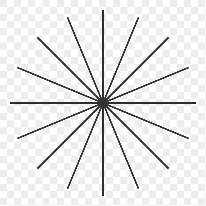Abstract firework png sticker, sunburst | Free PNG - rawpixel