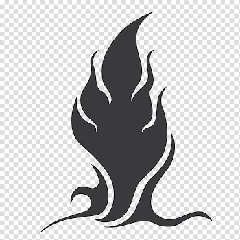 Abstract Flames Brush Set, black flame illustration transparent background PNG clipart
