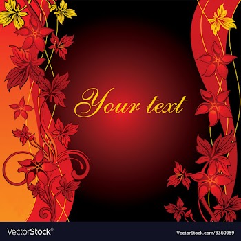 Abstract Floral Background vector image