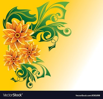 Abstract Floral Background vector image