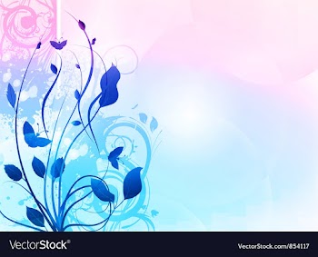 Abstract floral background vector image