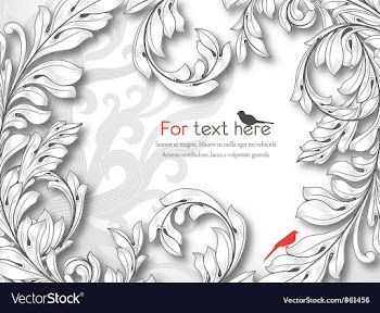 Abstract floral background vector image
