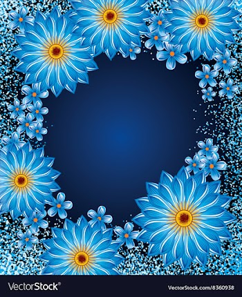 Abstract floral backgroundc vector image