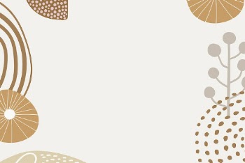 Abstract floral frame background, beige | Free Vector - rawpixel