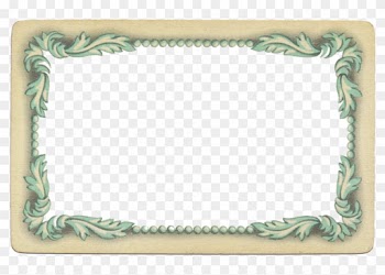 Abstract Floral Frame Png - Picture Frame