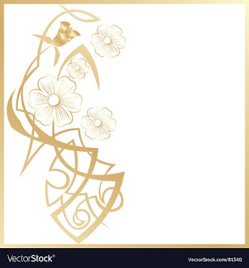 Abstract flower element vector image