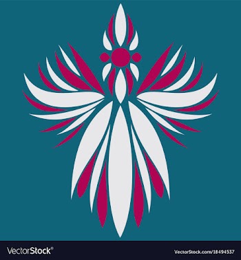 Abstract flower oriental pattern vector image