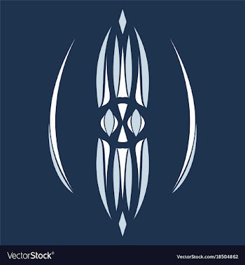 Abstract flower oriental pattern vector image
