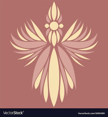 Abstract flower oriental pattern vector image
