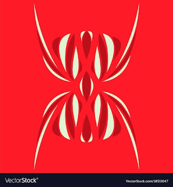 Abstract flower oriental pattern vector image