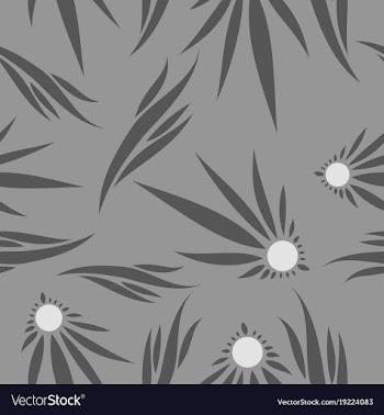 Abstract flower pattern vector image