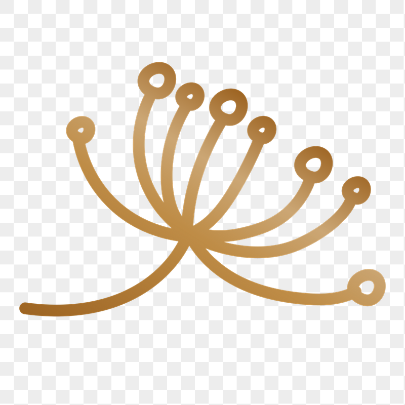 Abstract flower png doodle sticker, | Free PNG - rawpixel