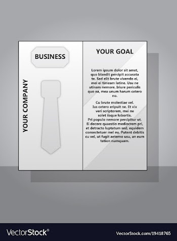 Abstract flyer design background brochure template vector image