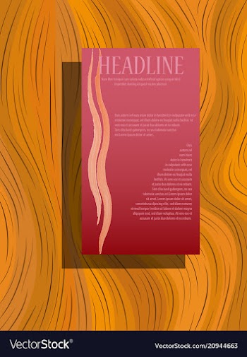 Abstract flyer design background brochure template vector image