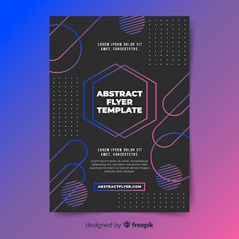 Abstract flyer template
