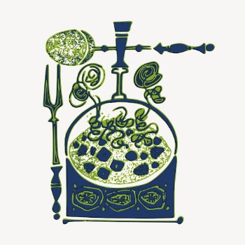 Abstract food collage element, green | Free PSD - rawpixel