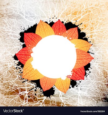 Abstract frame vector image