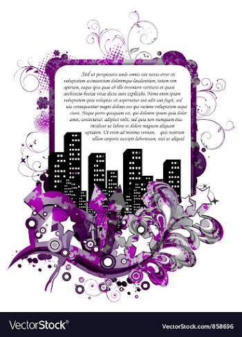 Abstract frame vector image