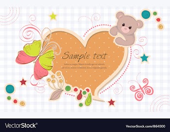 Abstract frame vector image