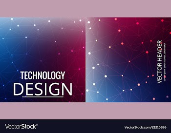 Abstract futuristic board high computer vector image