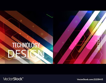 Abstract futuristic board high computer vector image