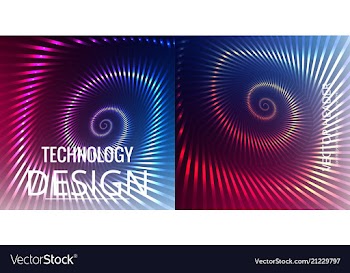 Abstract futuristic board high computer vector image