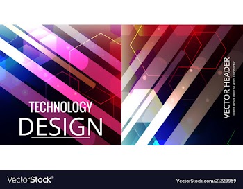 Abstract futuristic board high computer vector image