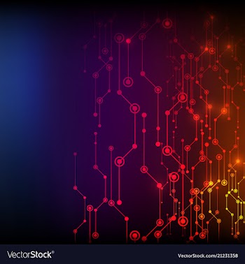 Abstract futuristic board high computer vector image