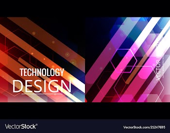 Abstract futuristic board high computer vector image