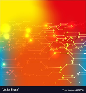 Abstract futuristic board high computer vector image
