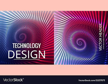 Abstract futuristic board high computer vector image