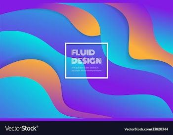 abstract geometric background fluid shape