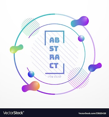 abstract geometric background fluid shape
