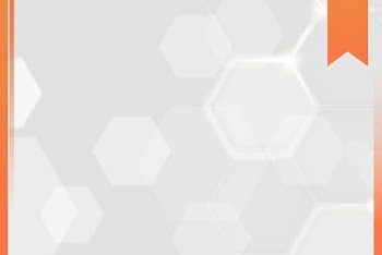 Abstract geometric background, orange border | Free Vector - rawpixel