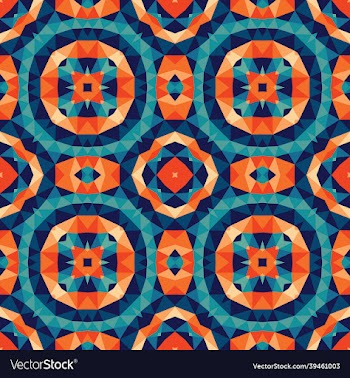 abstract geometric background seamless pattern