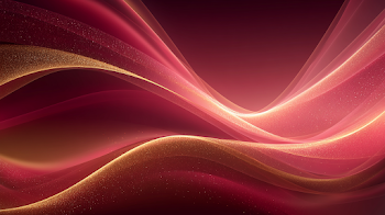 Abstract Geometric Background with Golden Curves