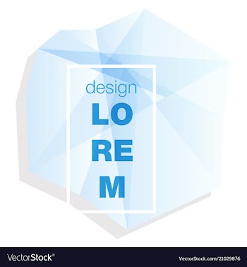 Abstract geometric background with polygons info vector image