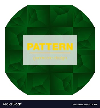 Abstract geometric background with polygons info vector image